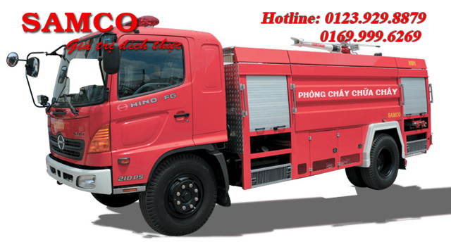 XE CHỮA CHÁY SAMCO