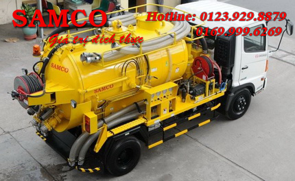 XE HÚT BÙN THÔNG CỐNG